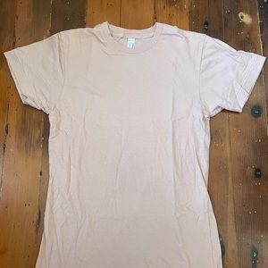 American Apparel extra small Tan T
